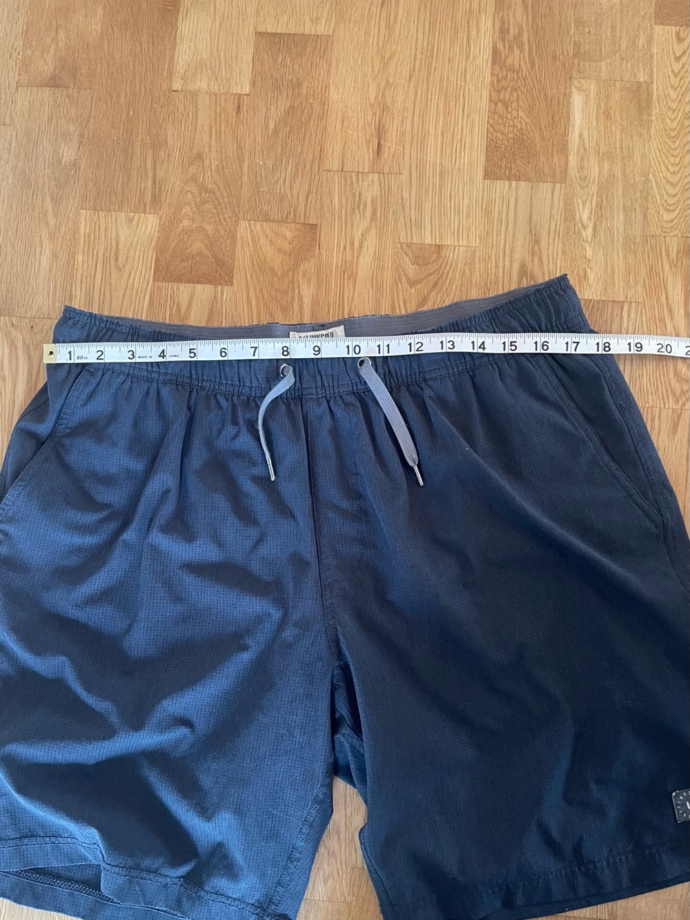LINKSOUL Short, Lined, Navy, XL, 8" Inseam, EUC - Picture 6 of 10
